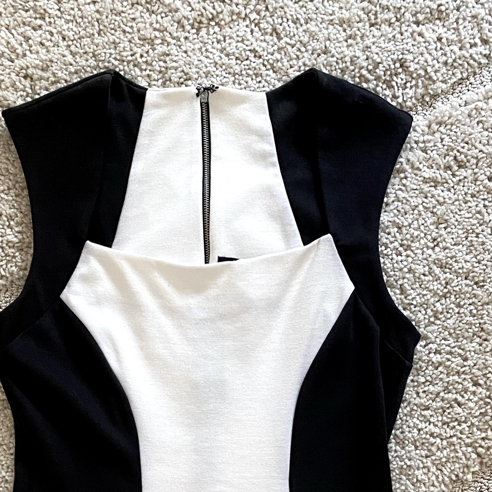 Two Tone BodyCon Dress
